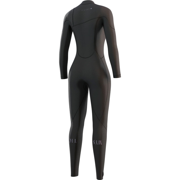 2023 Mystic Mujer The One 3/2mm Gbs Zipfree Neopreno 35000.230124 - Black